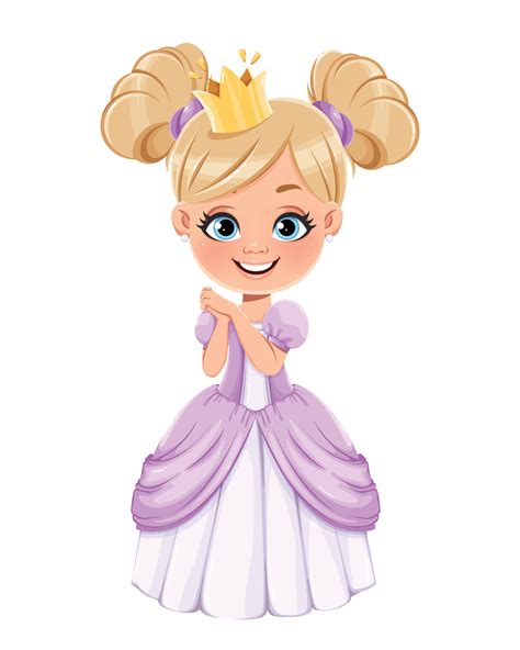 cute princess cartoon